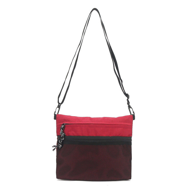 Men's bag Anti-splash Crossbody bag, leisure sports large capacity shoulder bag, small Crossbody bag for men