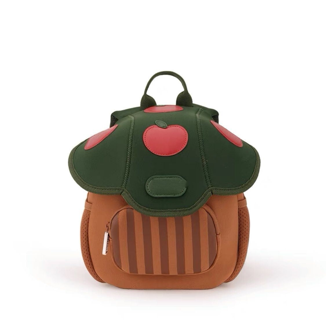 Adorable Toddler Purse – Cute Mushroom Design Bag for Children, Lightweight Travel Backpack, 3D Kindergarten Style