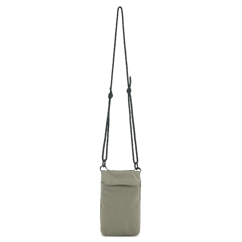 Portable mobile phone bag unisex, multi-functional large-capacity Crossbody bag, casual simple shoulder small crossbody bag