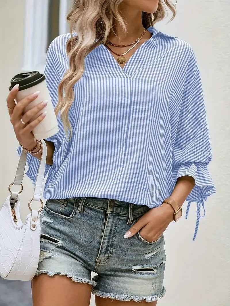 Clasi Women's Striped Blouse