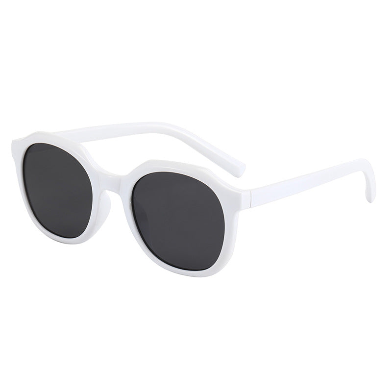 Round Big Frame Sunglasses for Women - Fashion Retro Sun Glasses