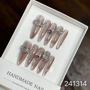 1031- Handmade press on nails fake nails removable