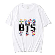 Letter Print Cotton T Shirt Fashion Brand Short Sleeve Tops Man Women Summer New Cool Tees Loose Men's Clothing