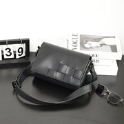 Shoulder bag men, fashion crossbody bag unisex, woven crossbody bag,