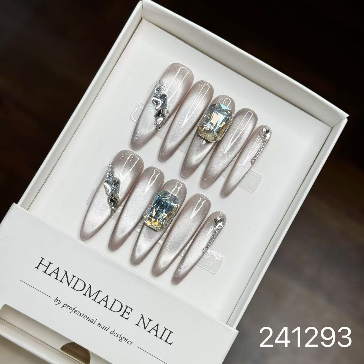 1030- Handmade press on nails fake nails removable
