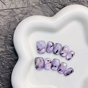 1004- Handmade press on nails fake nails removable