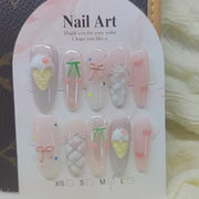 0958- Handmade press on nails fake nails removable