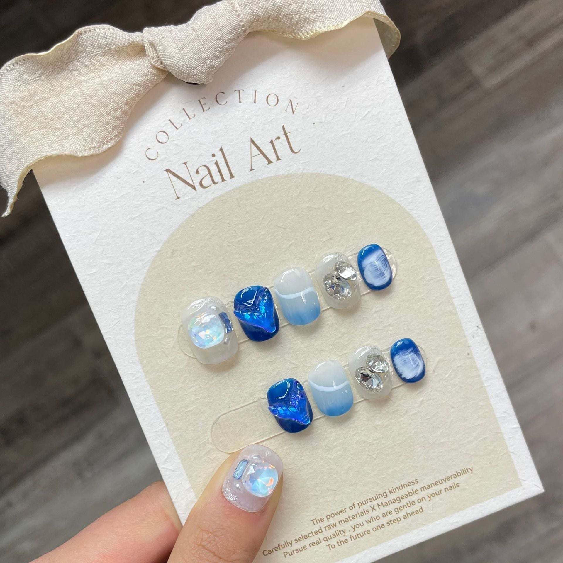 1024- Handmade press on nails fake nails removable