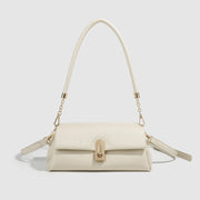 Small shoulder bag for women, fashionable glacier white underarm bag, versatile commuter Crossbody bag for women small