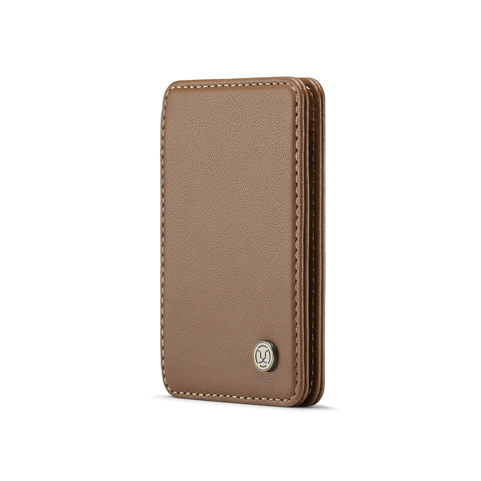 Magsafe ring magnetic card case  for iPhone17 card anti-theft brush 16/15/14/13 zipper change bag Wallet Magnetic Card Holder RFID Blocking, PU Leather Minimalist Phone Wallet Compatible with MagSafe Phones