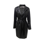 Long Leather Coat