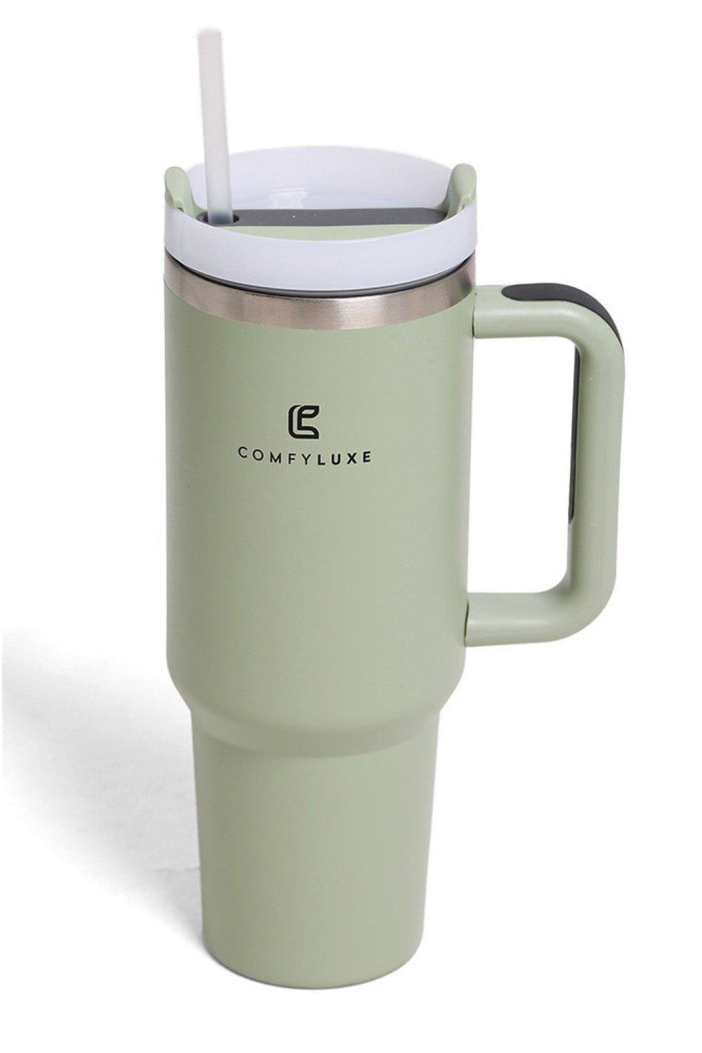 Solid Color 40oz Handle Tumbler