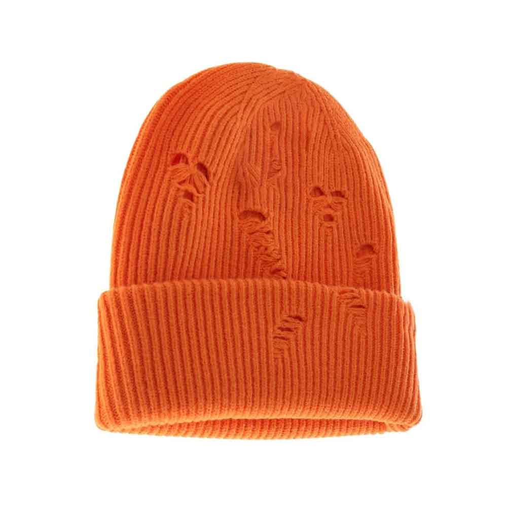 Unisex Distressed C.C. Beanie