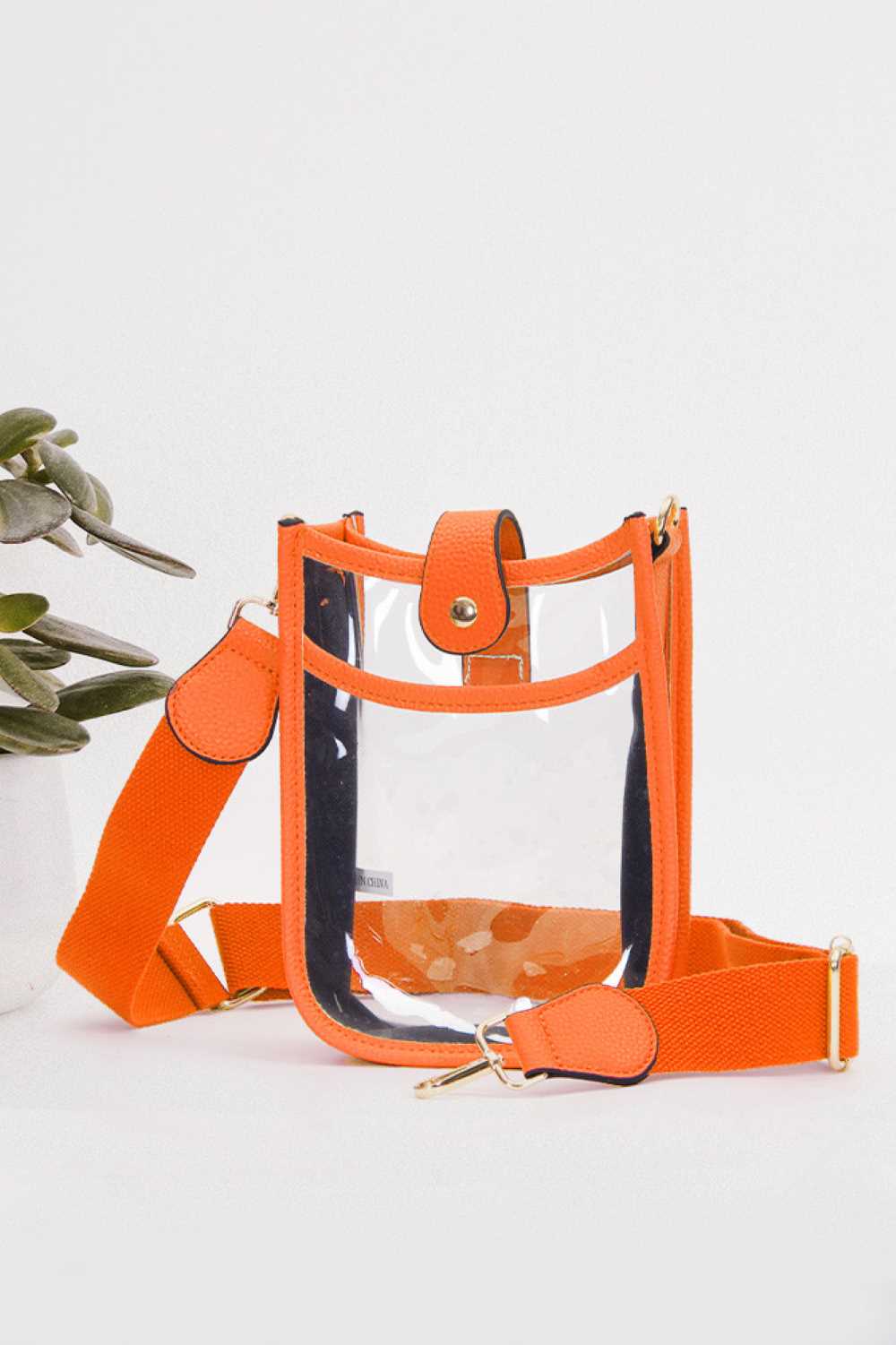 Pretty Clear Stadium Crossbody Mini Bag