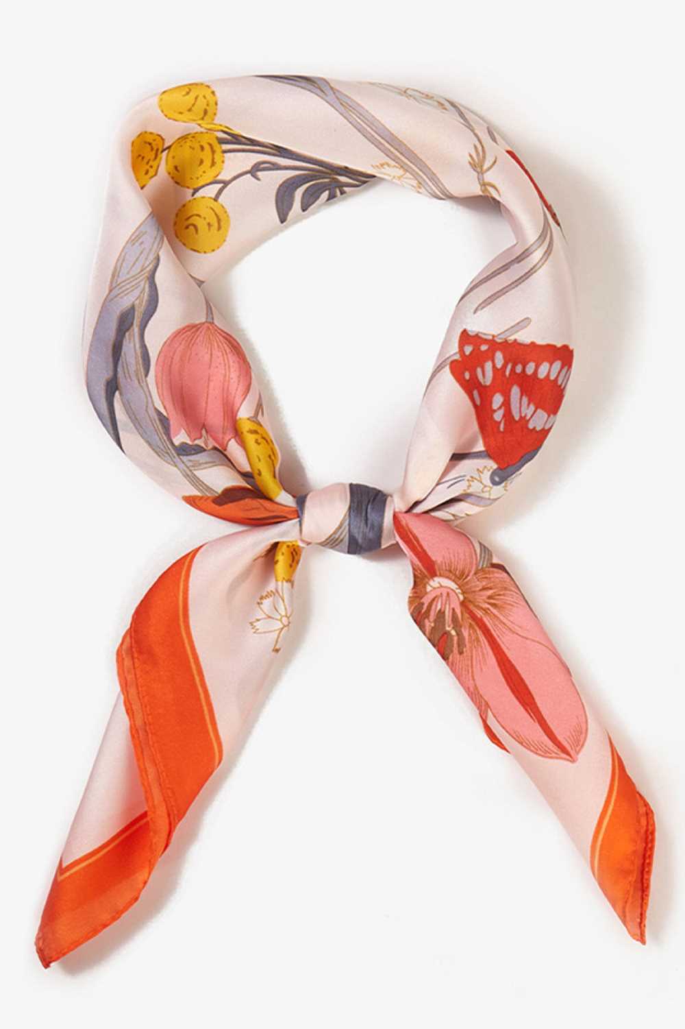 Floral Pattern Bandana Summer Light Weight Scarf