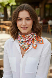 Tropical Pattern Print Bandana Scarf
