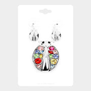 Multi Stone Ladybug Magnetic Pendant Set