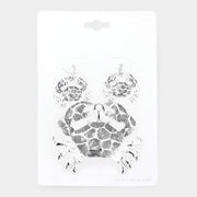 Textured Crab Pendant Set