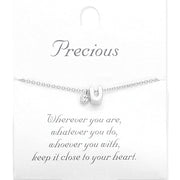 -U- Initial Monogram Pendant Necklace