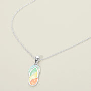 Flip Flop Charm Pendant Necklace
