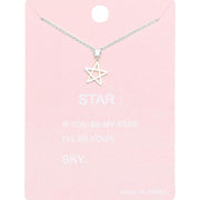 Star Pendant Necklace