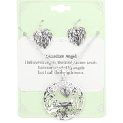 Guardian Angel Pendant Necklace