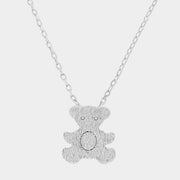 Baby Bear Pendant Necklace
