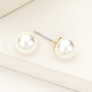 Pearl Ball Stud Earrings