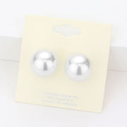 16mm Pearl stud earrings