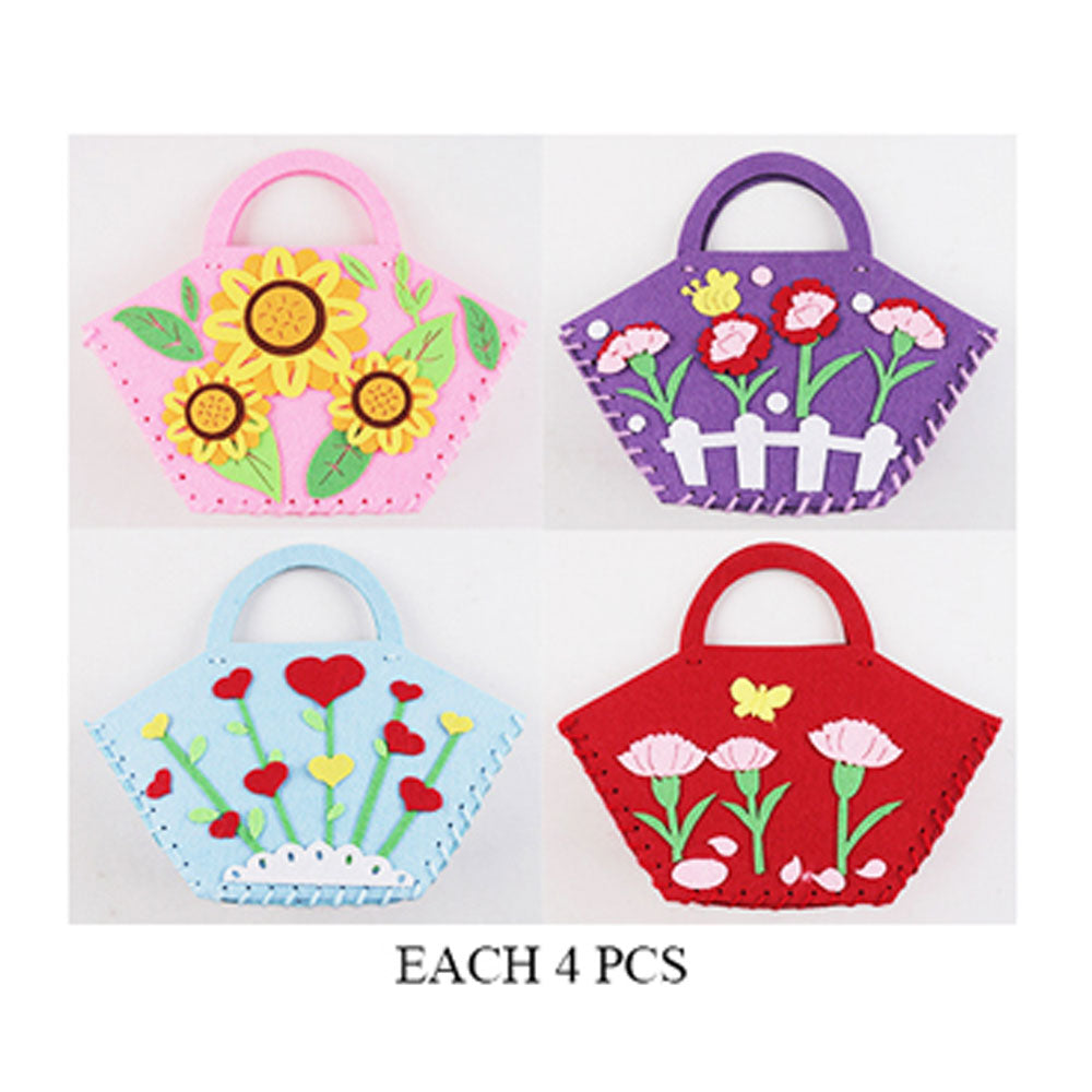12PCS - Little Stitchers DIY Handbag Craft Kit for Kids