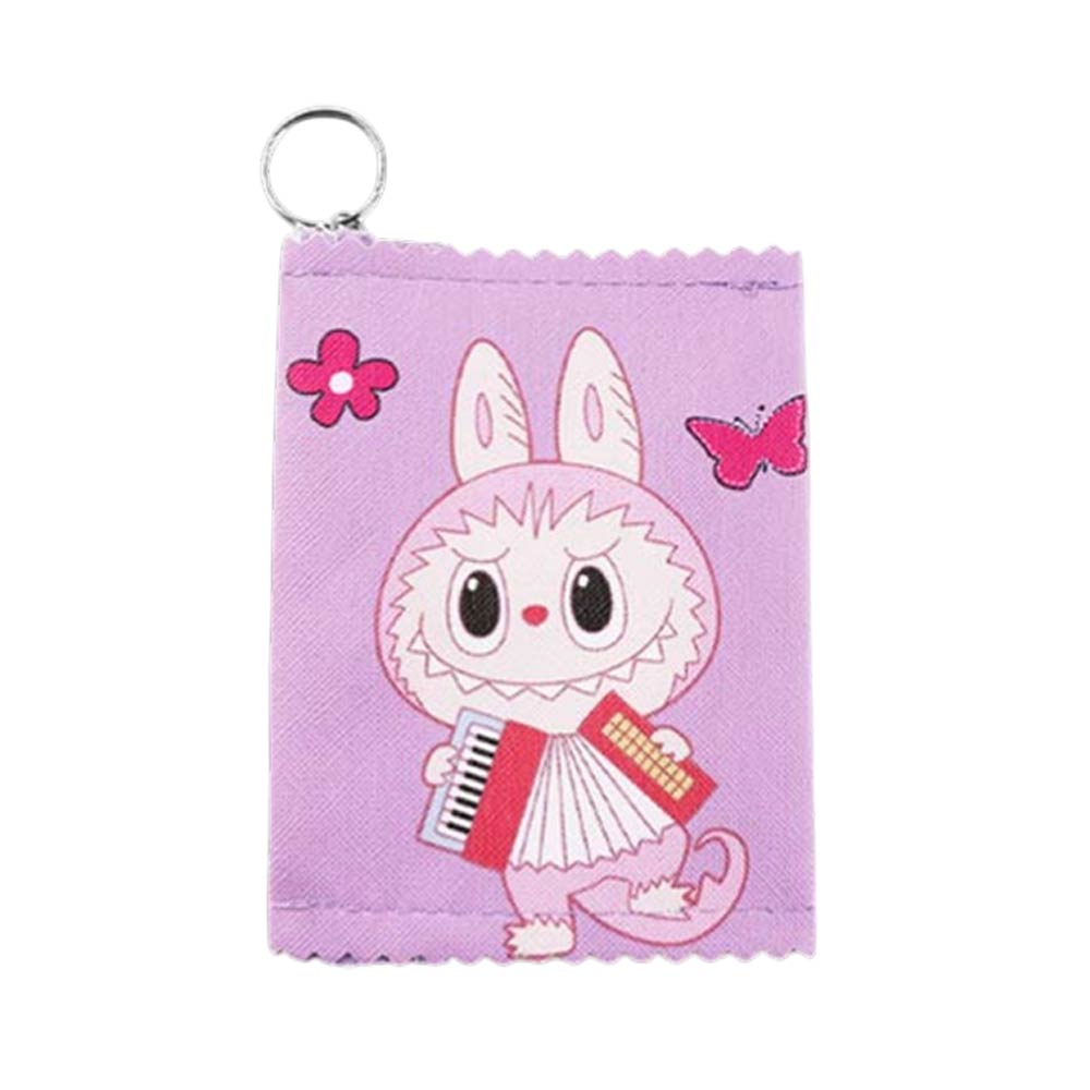 12PCS - Monster Bunny Character Mini Coin Pouch Keychain Bags