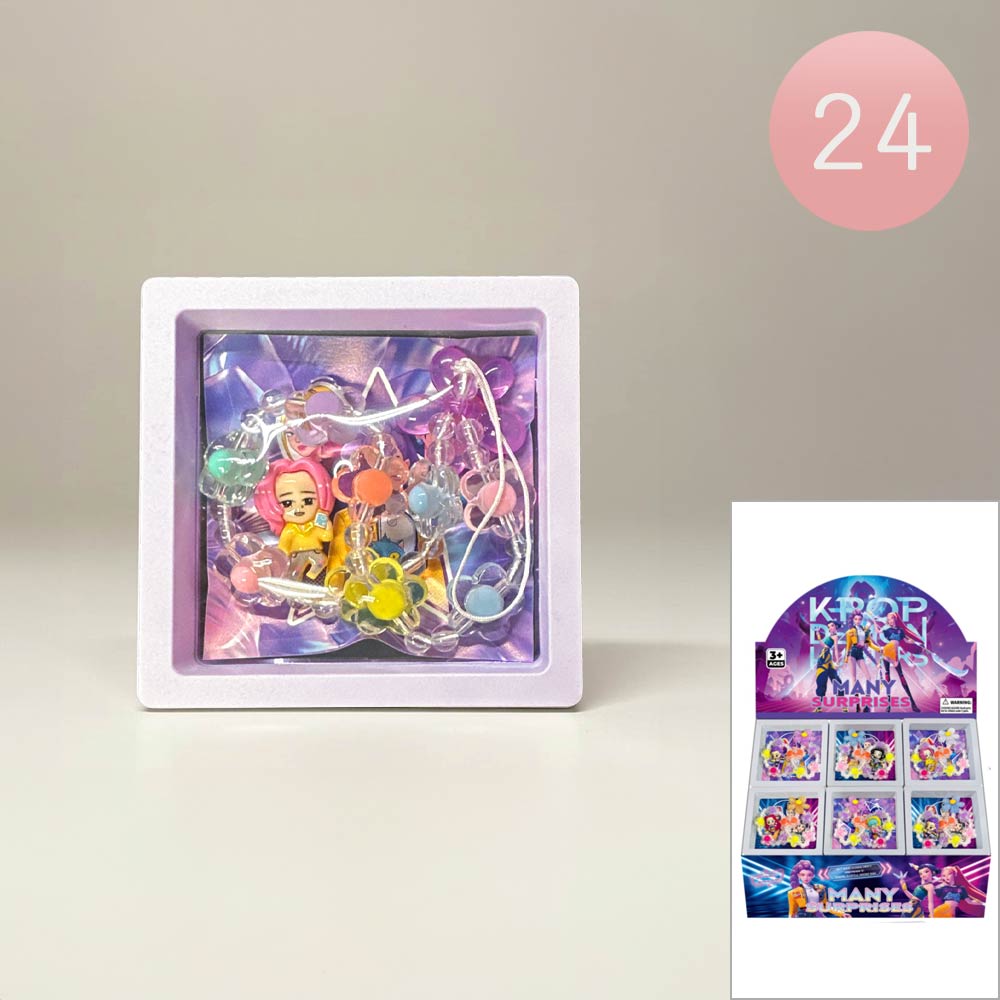 24 SET OF 3 - Kpop Demon Hunters Charm and Strap Set