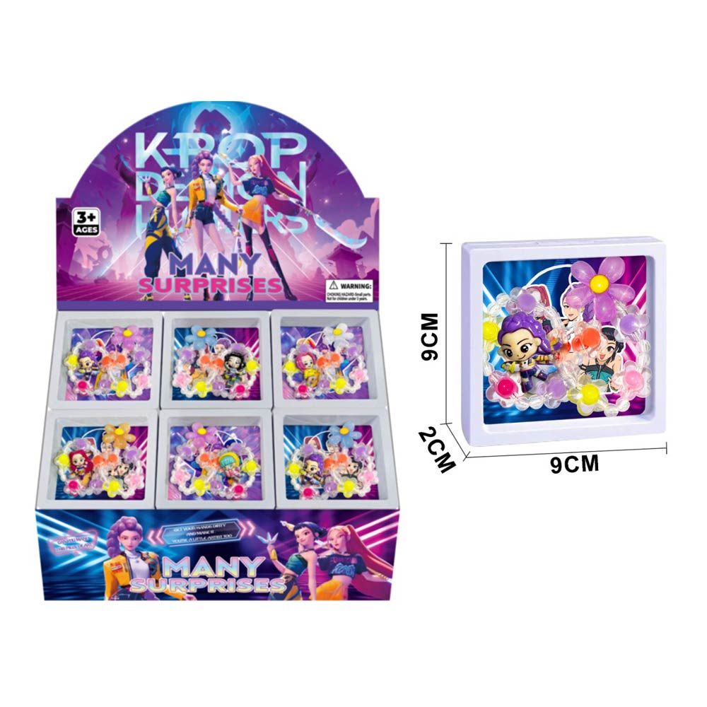 24 SET OF 3 - Kpop Demon Hunters Charm and Strap Set