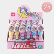 24PCS - Rainbow Horse Bubble Pao Pao