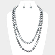 60" Pearl Necklace