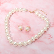 Classic Pearl Beaded Necklace