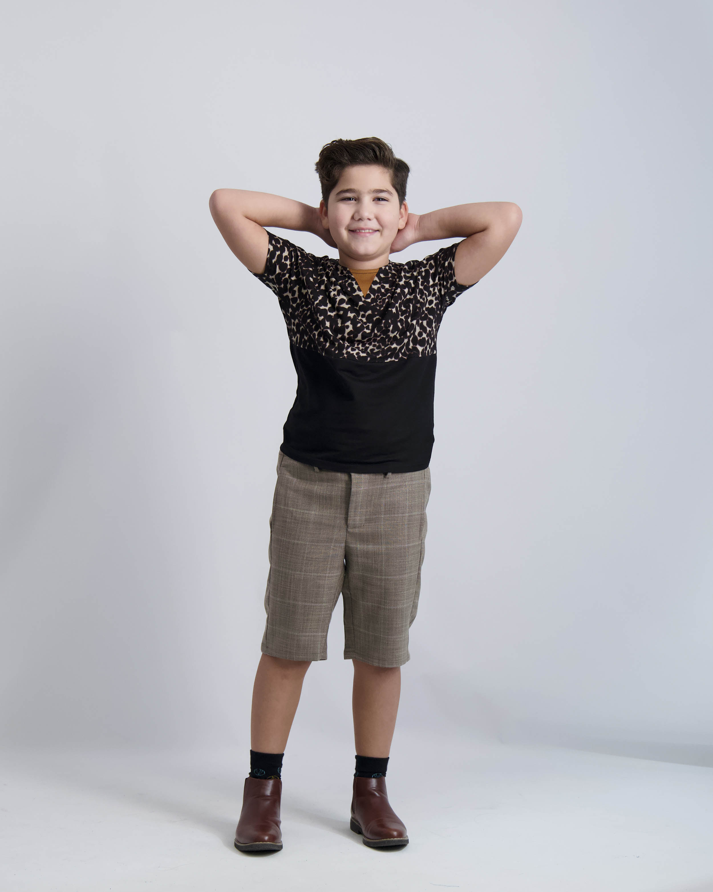 Leopard Dolman Tee