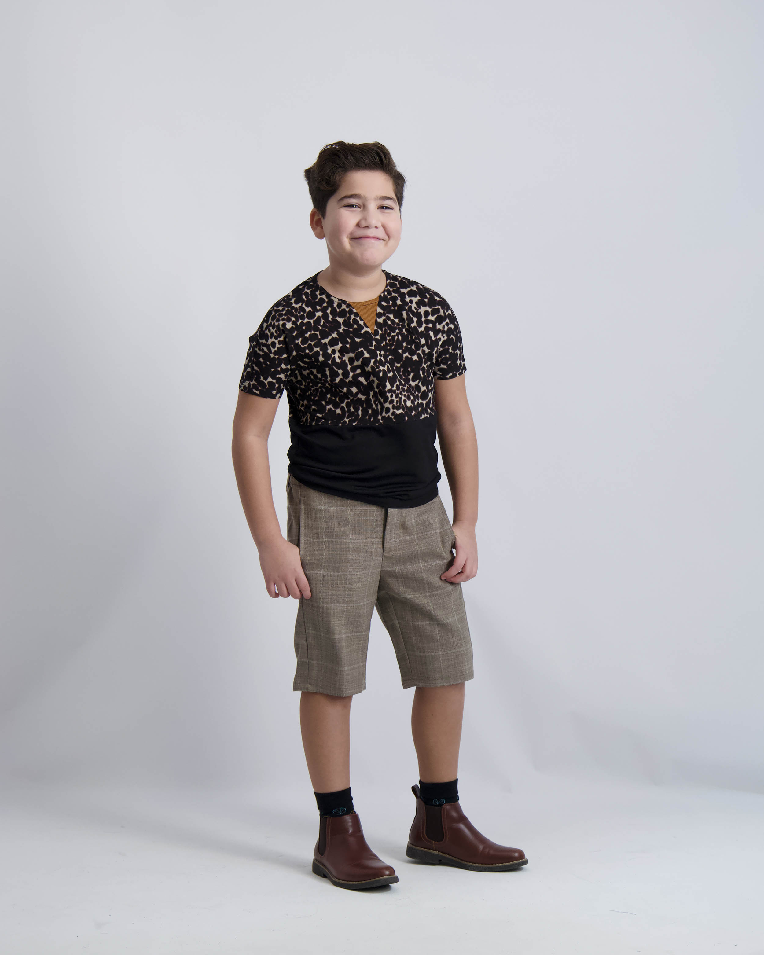 Leopard Dolman Tee