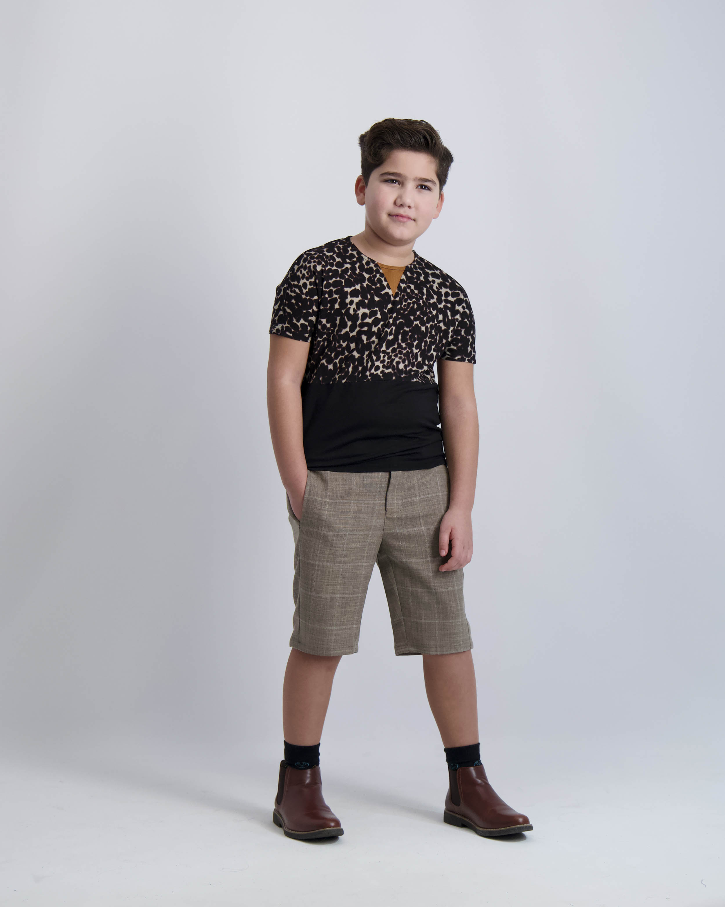 Leopard Dolman Tee