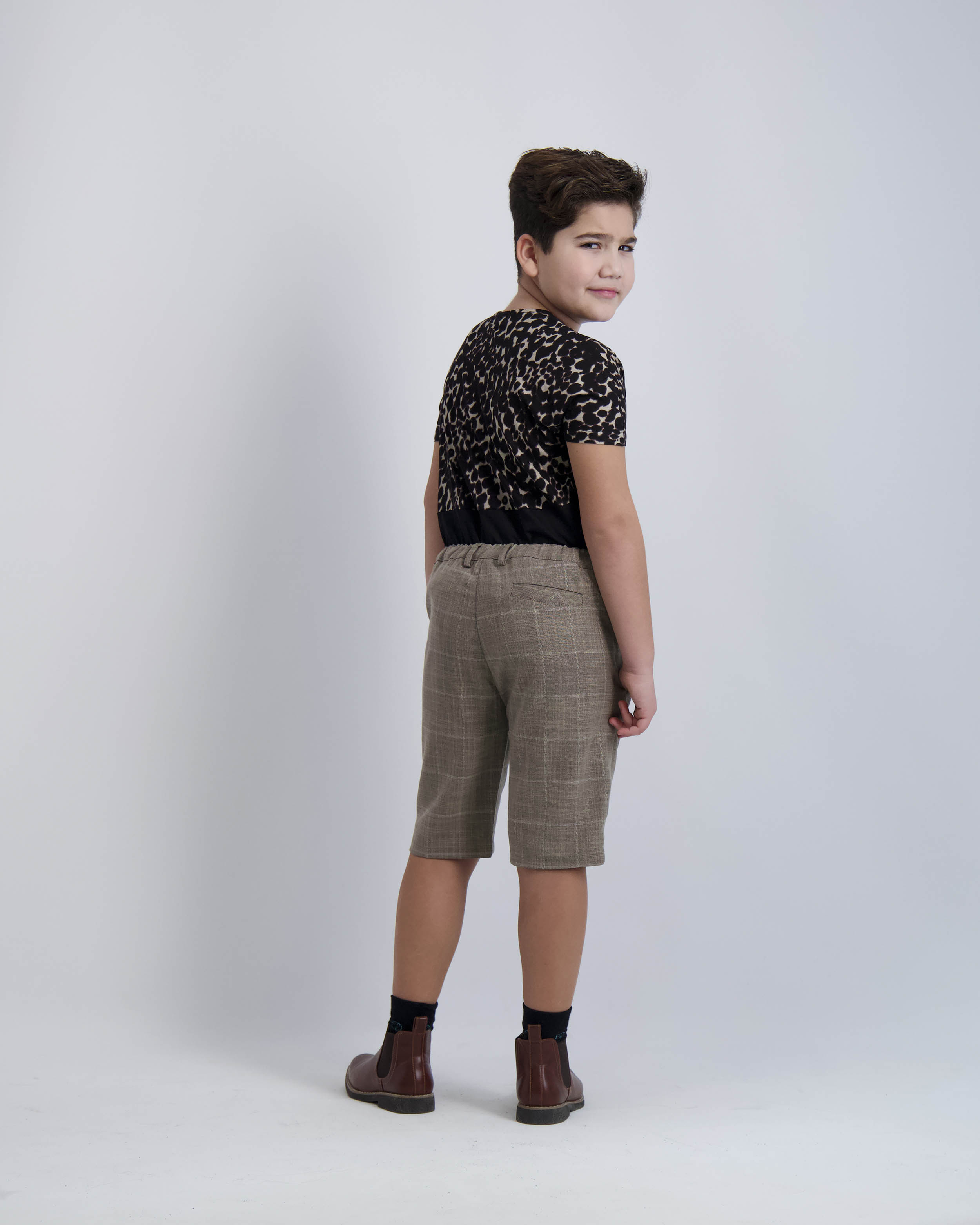 Leopard Dolman Tee