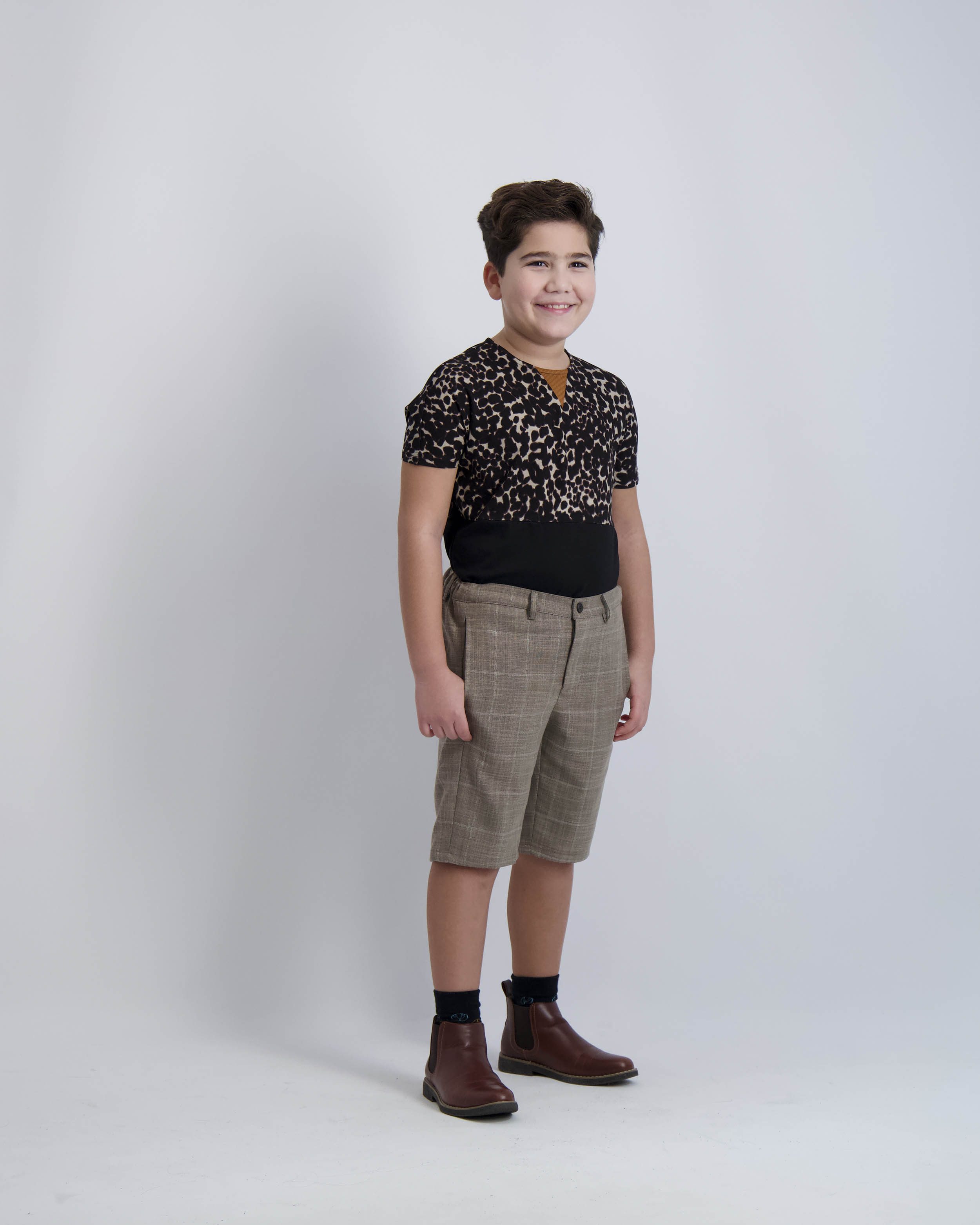 Leopard Dolman Tee