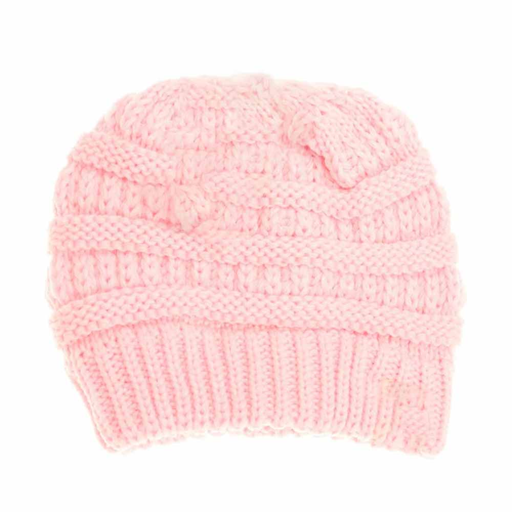 Kids Solid C.C Beanie