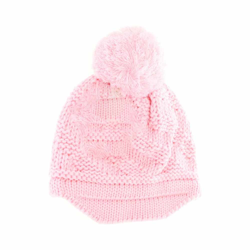 BABY Brim C.C Beanie Hat with Pom