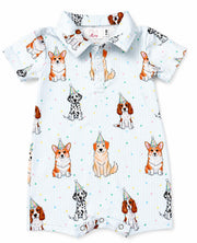 Party Pups Polo Shorty One-Piece
