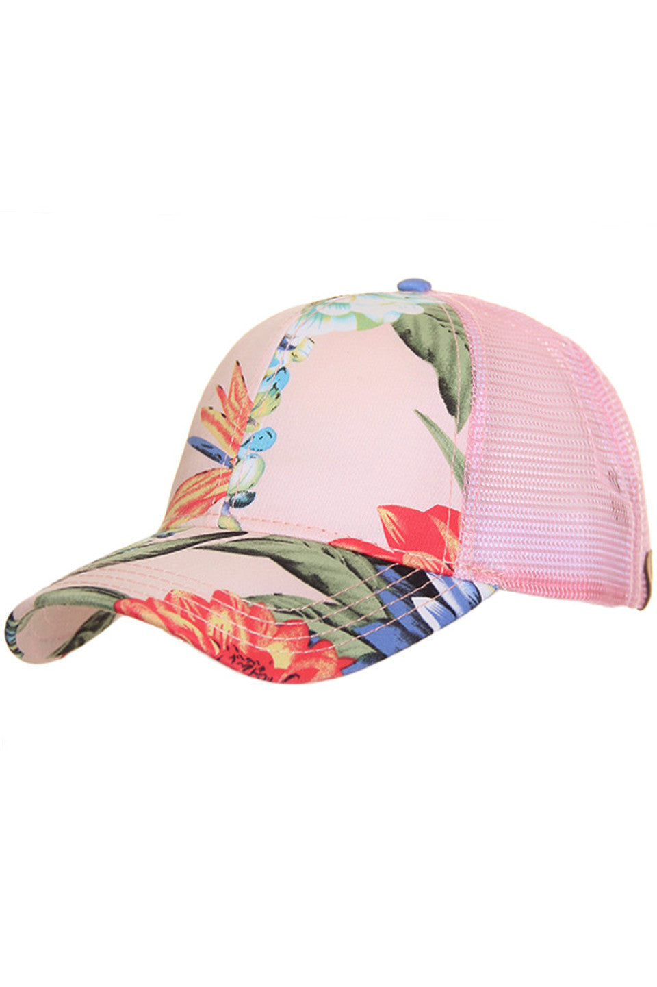C.C Women's Floral Baseball Cap