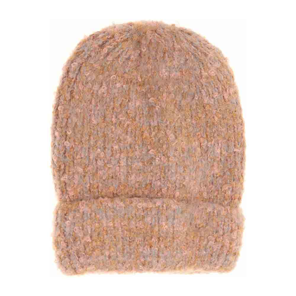 Soft Boucle Knit Cuff C.C Beanie
