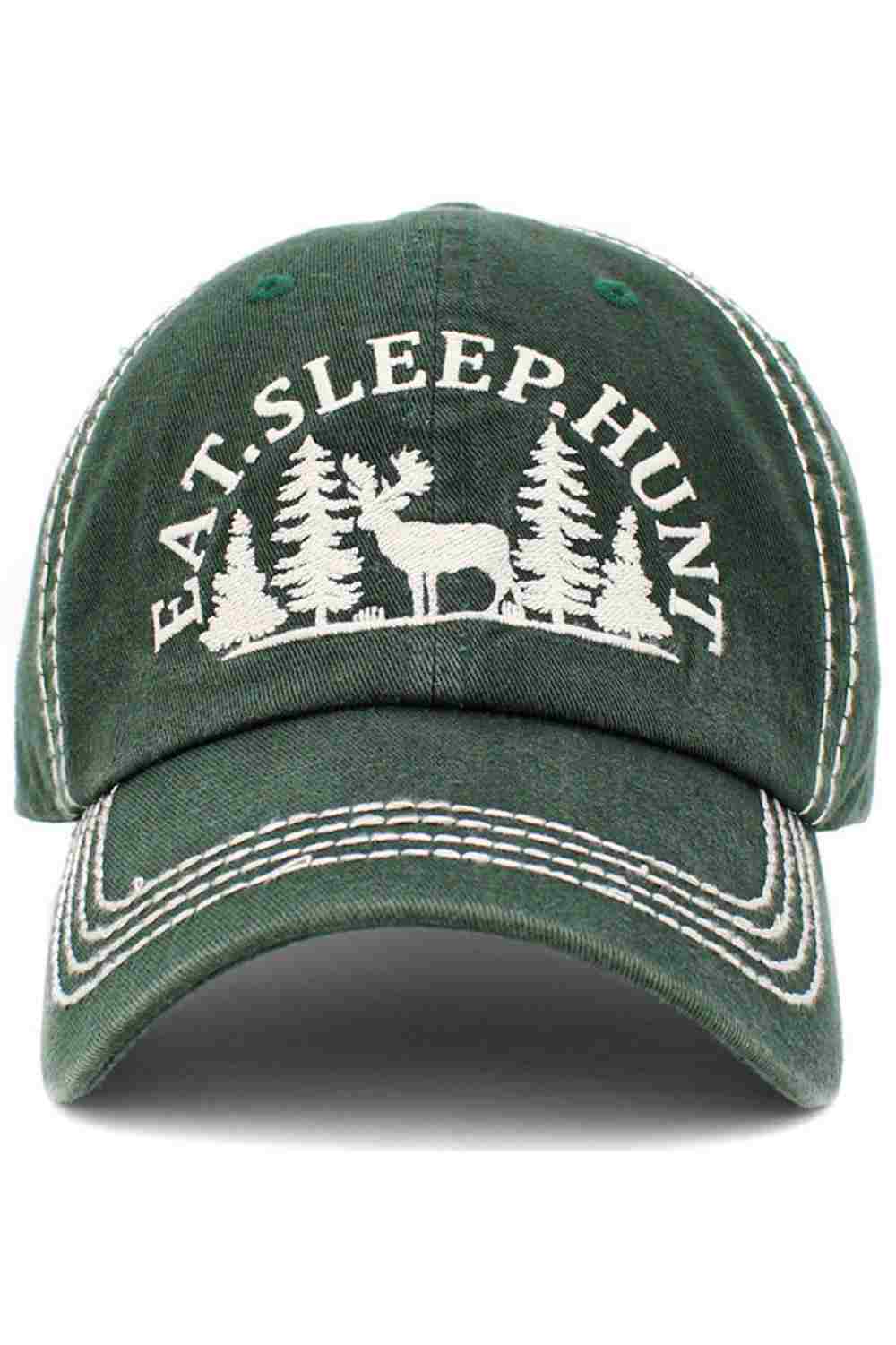 Eat Sleep Hunt Vintage Baseball Cap