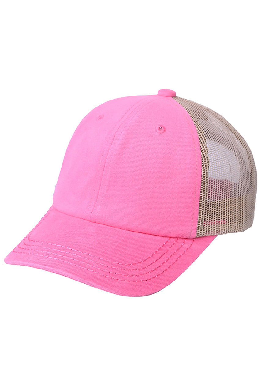 C.C Cotton Brushed Baseball Cap