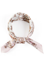 Baroque Pattern Print Bandana Scarf