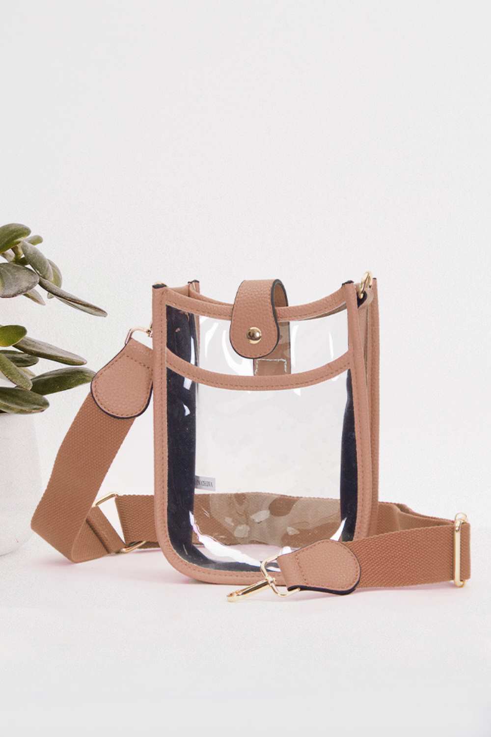 Pretty Clear Stadium Crossbody Mini Bag